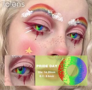 Lentillas Lalens Pride Day Multicolor