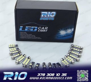KIT 17 LAMPADE LED INTERNE SEAT EXEO ST 09-13