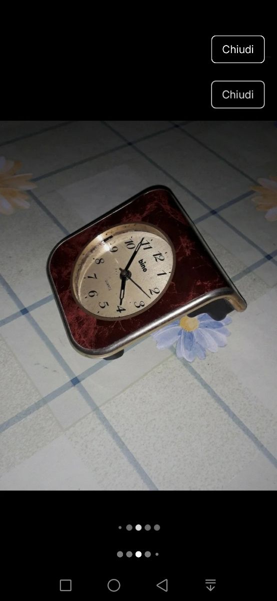 Orologio da tavolo Bino