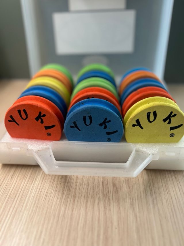 Portabajos Yuki Competición con 15 plegadoras