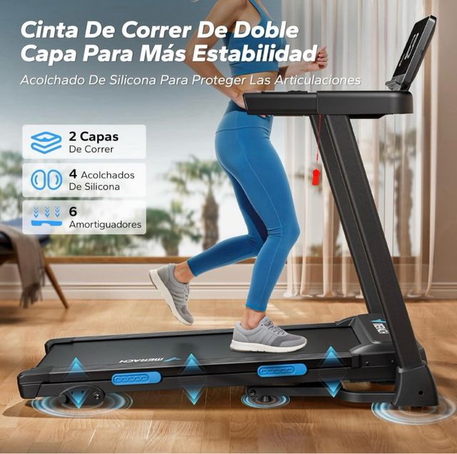 Cinta de correr MERACH plegable