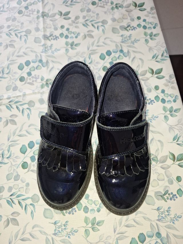 Zapato Pablosky Azul Brillante talla 31