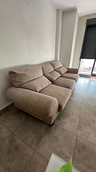 Sofá de PANA beige 4 plazas