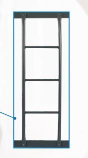 Litera metálica Lazy