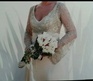 Vestido de Novia dorado