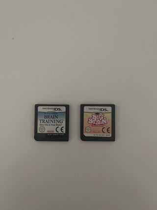 Lote 2 juegos Nintendo DS: Brain Training y Big Br