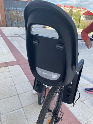 Silla bici bebé Polisport