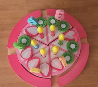 Pizza de Madera para Niños