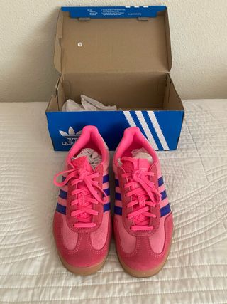 Zapatillas Adidas Gazelle Indoor Rosa/Morado