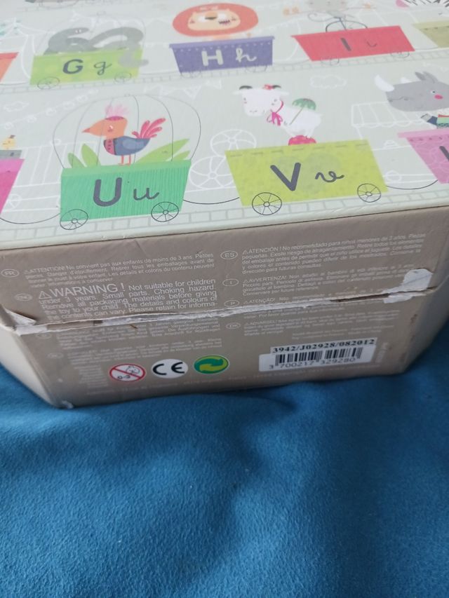 Puzzle Janod Tren Abecedario 27 Piezas