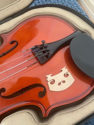 Violín completo con funda