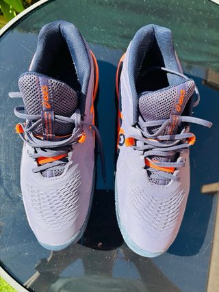 Zapatillas pádel ASICS talla 43 y medio 