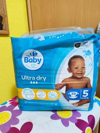 Pañales Carrefour My Baby Talla 5
