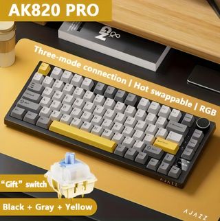 Teclado Ajjaz AK820 Pro / Gift Switch
