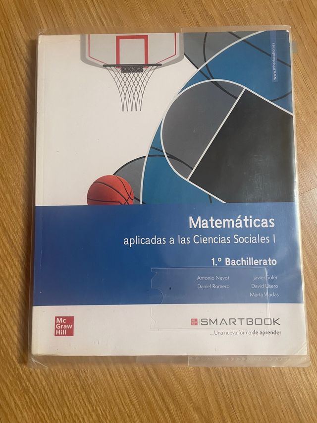 Libro matemáticas aplicadas a ciencias sociales 1º