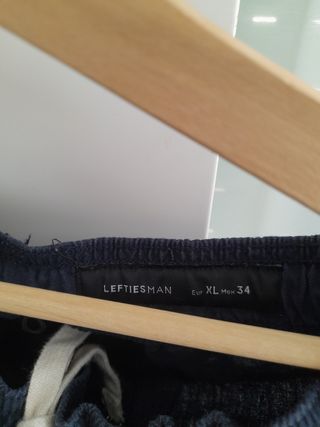 Lote Sudadera Verde xl  y Bermuda Azul xl