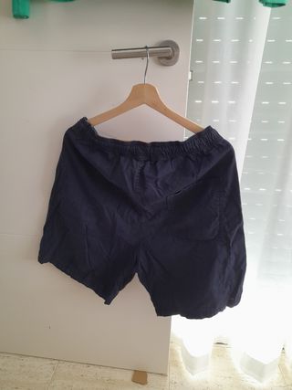 Lote Sudadera Verde xl  y Bermuda Azul xl