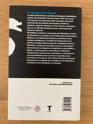 Las personas de la historia: Sobre la persuasió...