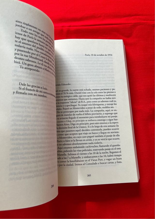 Libro Julio Cortázar - Carta a los Jonquières