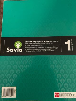 Física y química. 1 Bachillerato. Savia