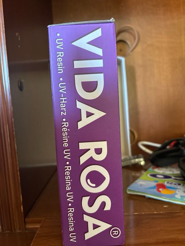 Resina UV Vida Rosa 4ta Generación 500g