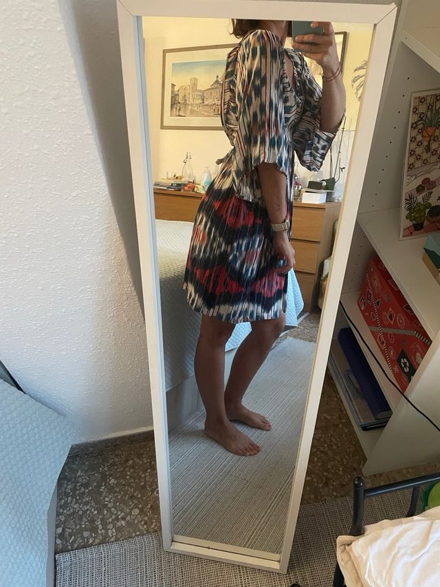 Vestido Zara Multicolor