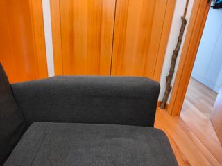 Sofá cama 105 cm gris