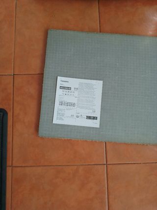 Tappeto d'ingresso beige e marrone