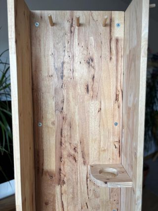 Mueble de recibidor con espejo