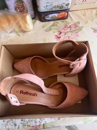 Zapatos Refresh rosa talla 39