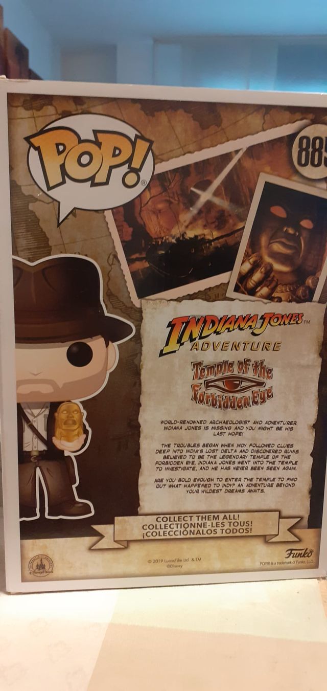 Funko Pop Jumbo Indiana Jones 885