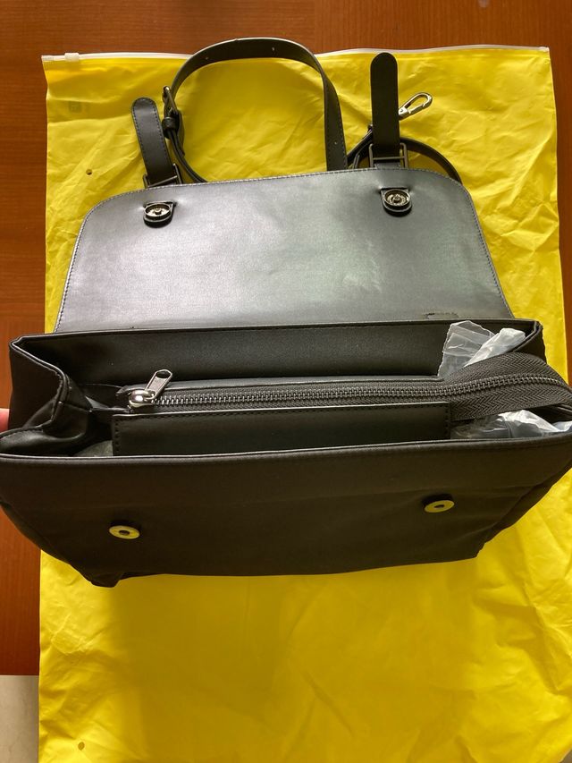 Bolso Negro Estilo Hogwarts Harry Potter