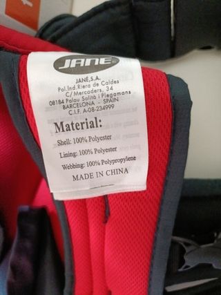 Mochila Portabebés Jane Kids Zone Dual.Tengo 2 moc