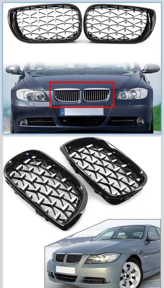 Rejillas Diamante BMW E46 02-05 serie 3 4 door 