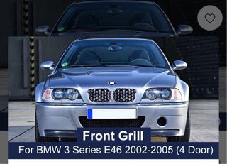Rejillas Diamante BMW E46 02-05 serie 3 4 door 