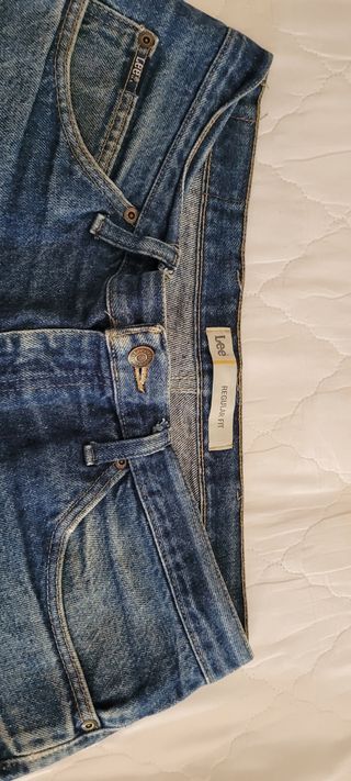Pantalón Lee Azul