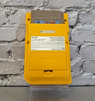 Game Boy Pocket Amarillo + Tetris