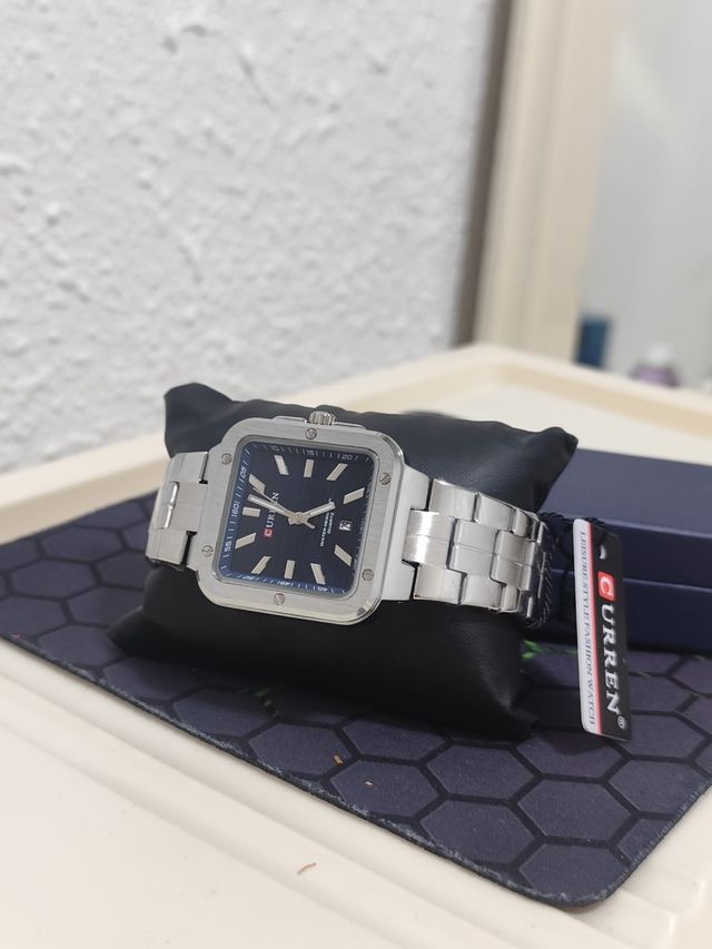 Reloj CURREN Hombre Oro y Plata