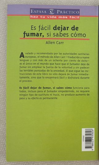 Es fácil dejar de fumar, si sabes cómo