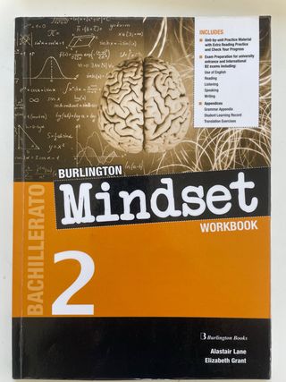 Libro Workbook Bachillerato Inglés.
Mindset