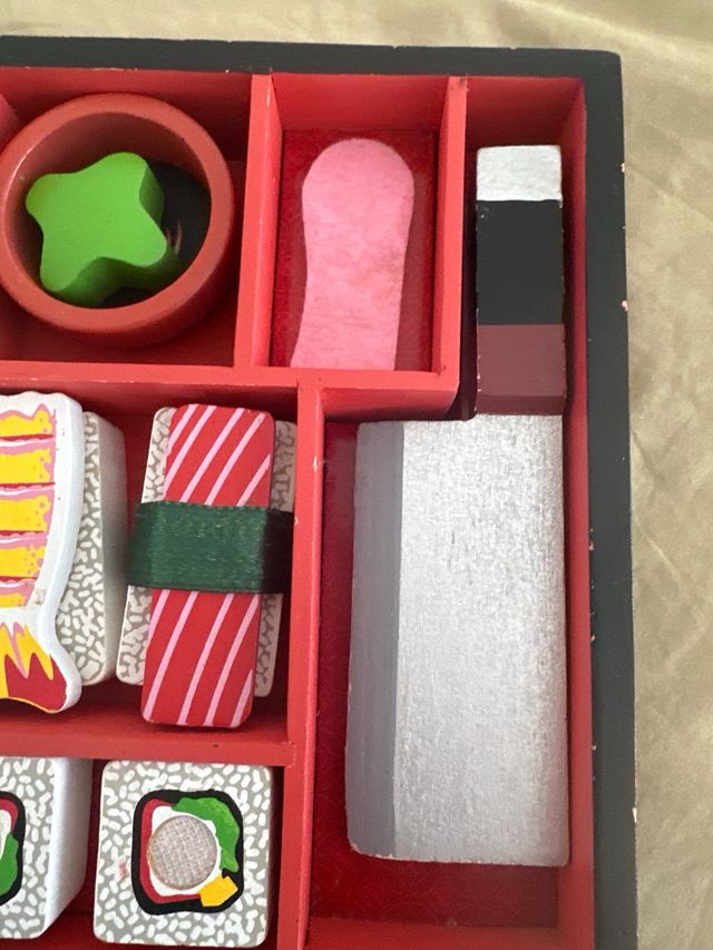 Juego de Sushi de Madera