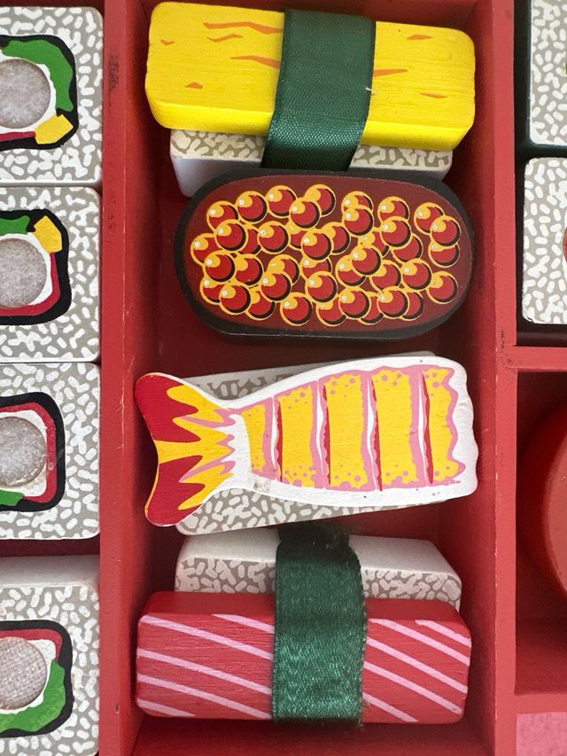 Juego de Sushi de Madera