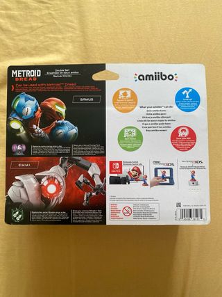 Amiibo Nintendo Metroid Dread Samus E.M.M.I.