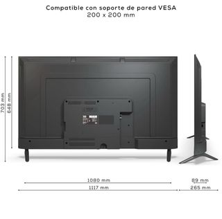 Televisión TD Systems 50 QLED 4K