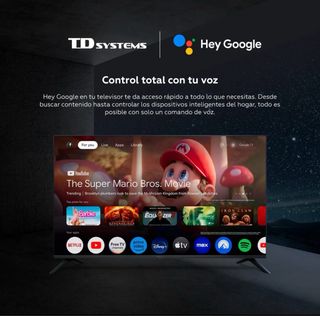 Televisión TD Systems 50 QLED 4K