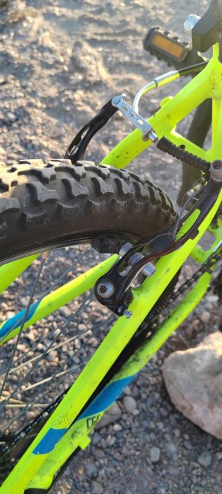 Bicicleta Montaña Rockrider ST100 Verde