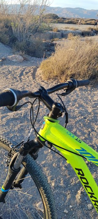 Bicicleta Montaña Rockrider ST100 Verde