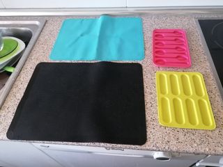 Moldes de silicona y alfombrillas