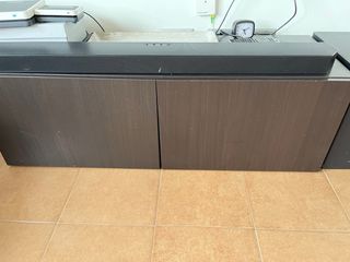 Set da pranzo con tavolo e 4 sedie, mobile tv e buffet