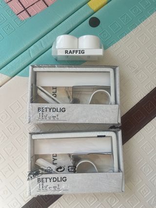 Soportes Barra Cortina Ikea BETYDLIG RAFFIG